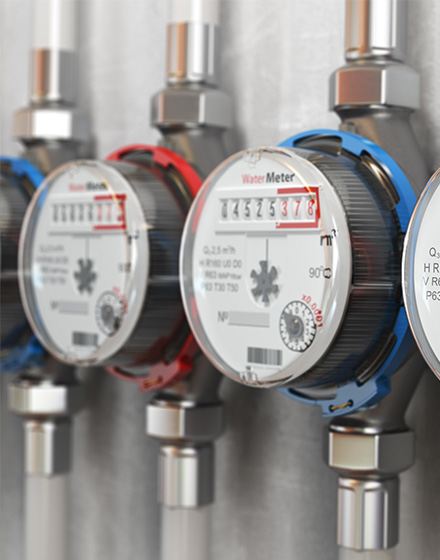 Hauswasserverteilung mit Wasserzähler und moderner Sanitär-Installation in Mosbach – HATEGRA Elektro & Sanitär GmbH